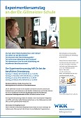 Experimentiersamstag Dr. Gillmeister-Schule
